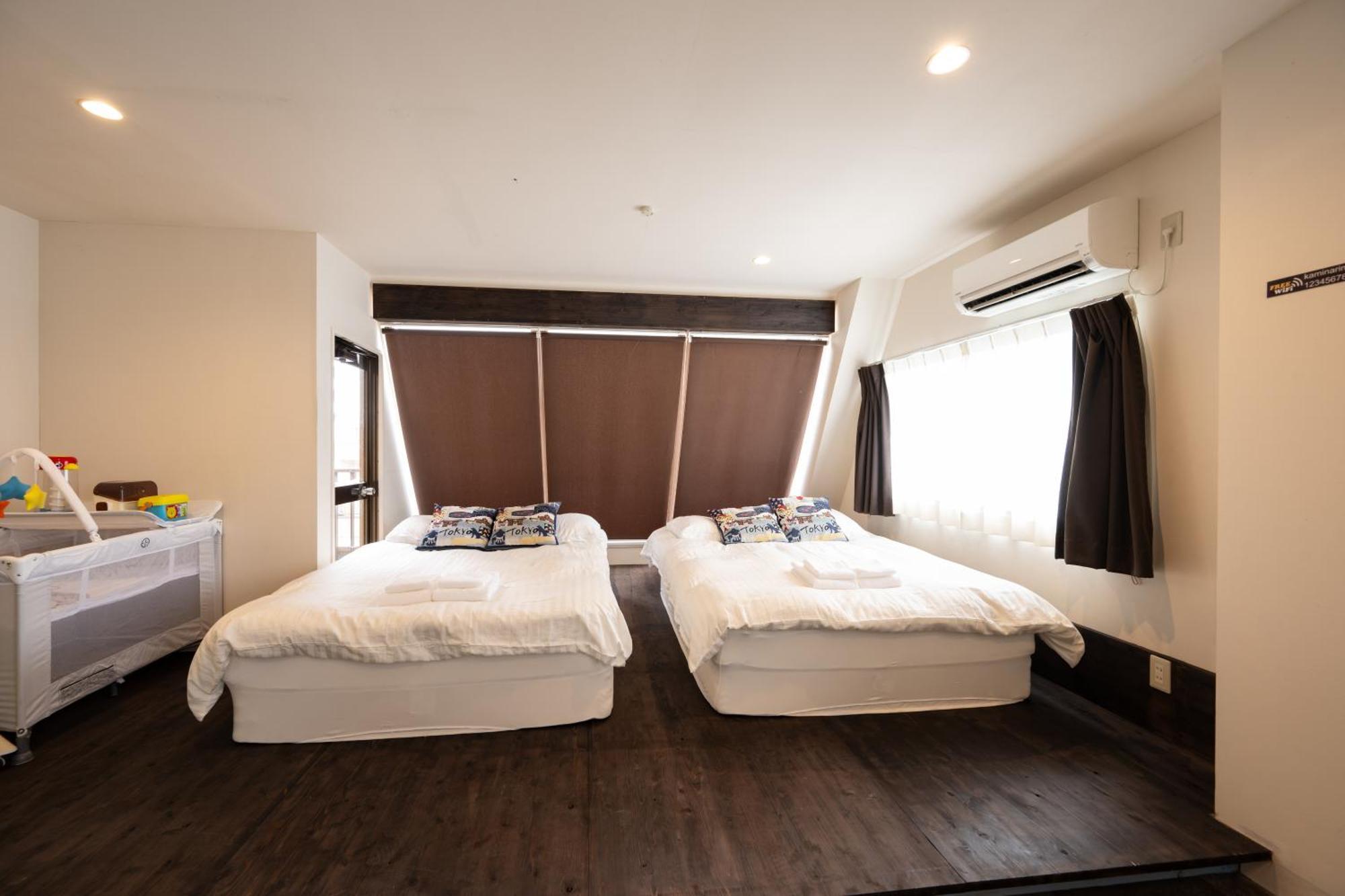 Thunder Hotel -雷門サンダーホテル- 浅草駅から徒歩5分 ベビー用品付き ファミリーも歓迎 大人8名もok!! Tokyo Eksteriør bilde