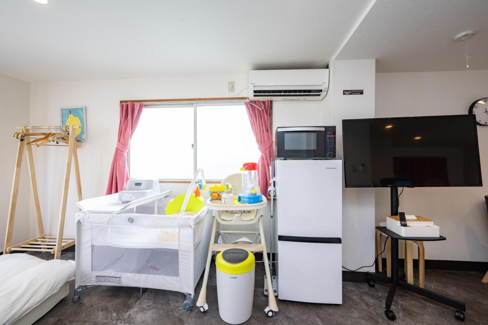 Thunder Hotel -雷門サンダーホテル- 浅草駅から徒歩5分 ベビー用品付き ファミリーも歓迎 大人8名もok!! Tokyo Eksteriør bilde